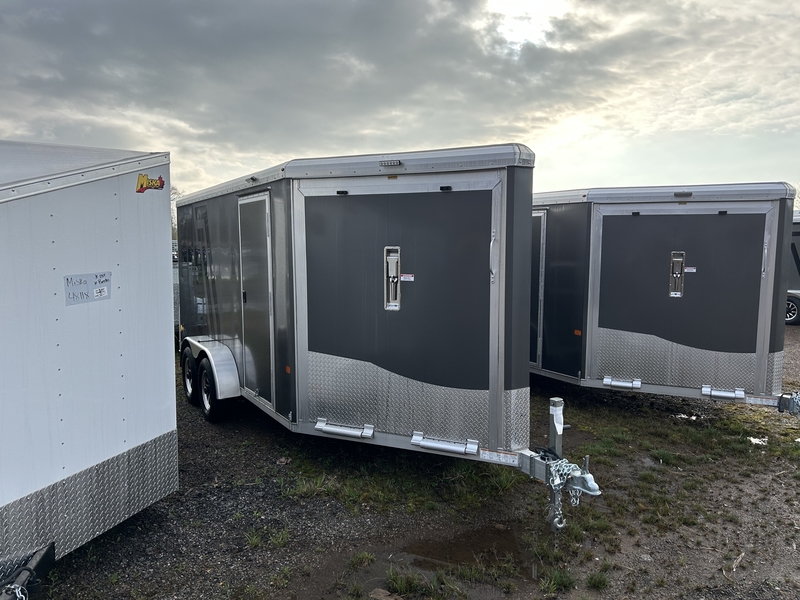 Cargo, Utility Trailers  2025 NEO NAS 7'x18' Aluminum Snowmobile Trailer Photo